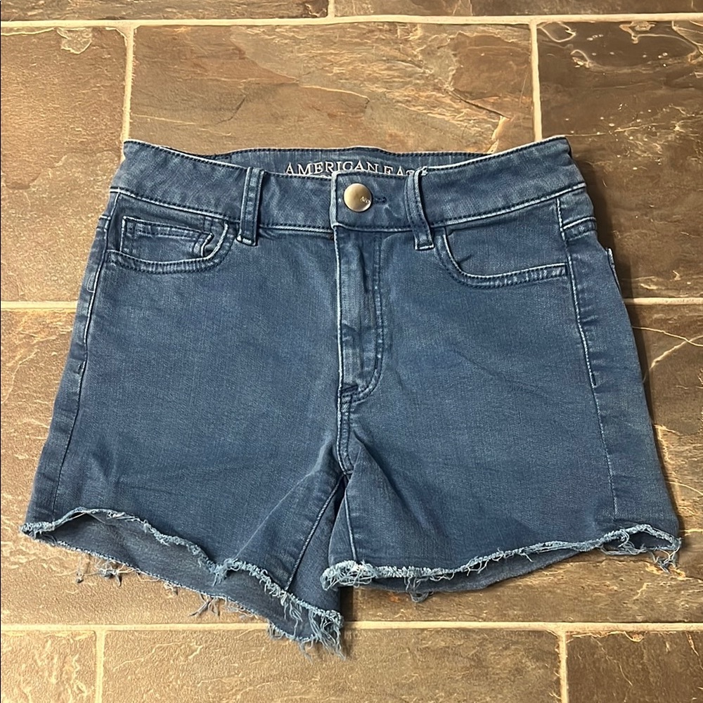 American Eagle Outfitters Women's Blue Denim Shorts